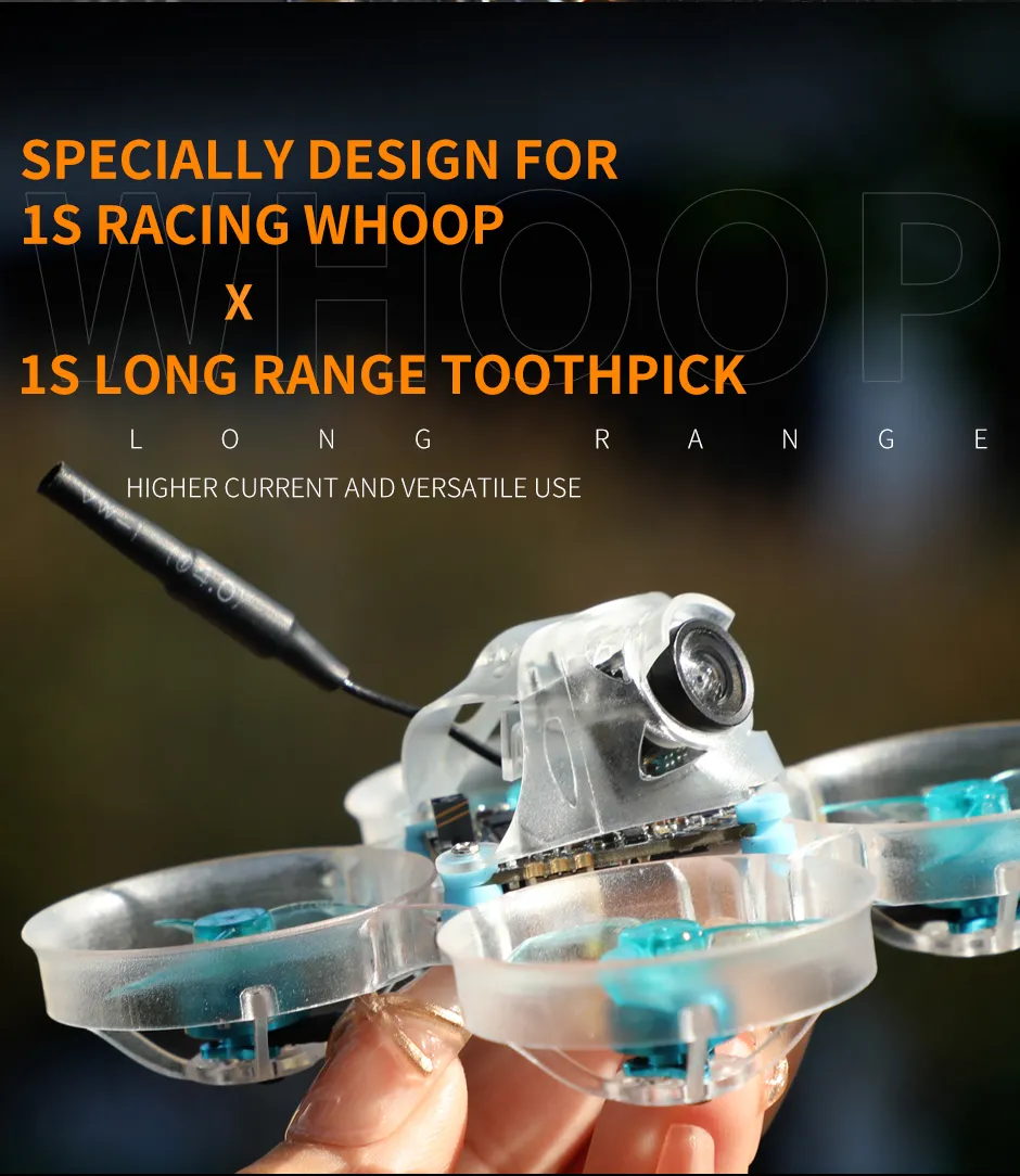 TMOTOR F411 AIO 1S 13A BL32 of design