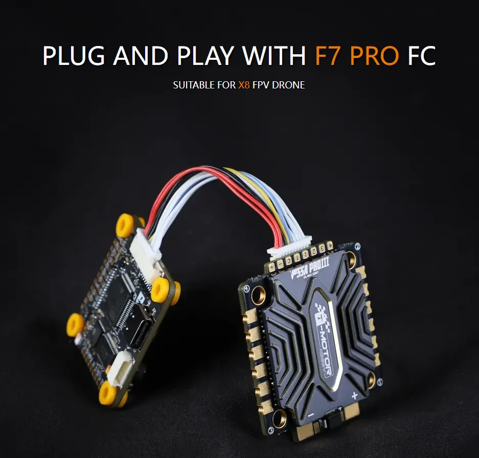 T-MOTOR F55A PRO 8S 4IN1 ESC of plug