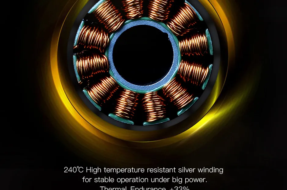 TMOTOR F80 PRO is high temperature resistant