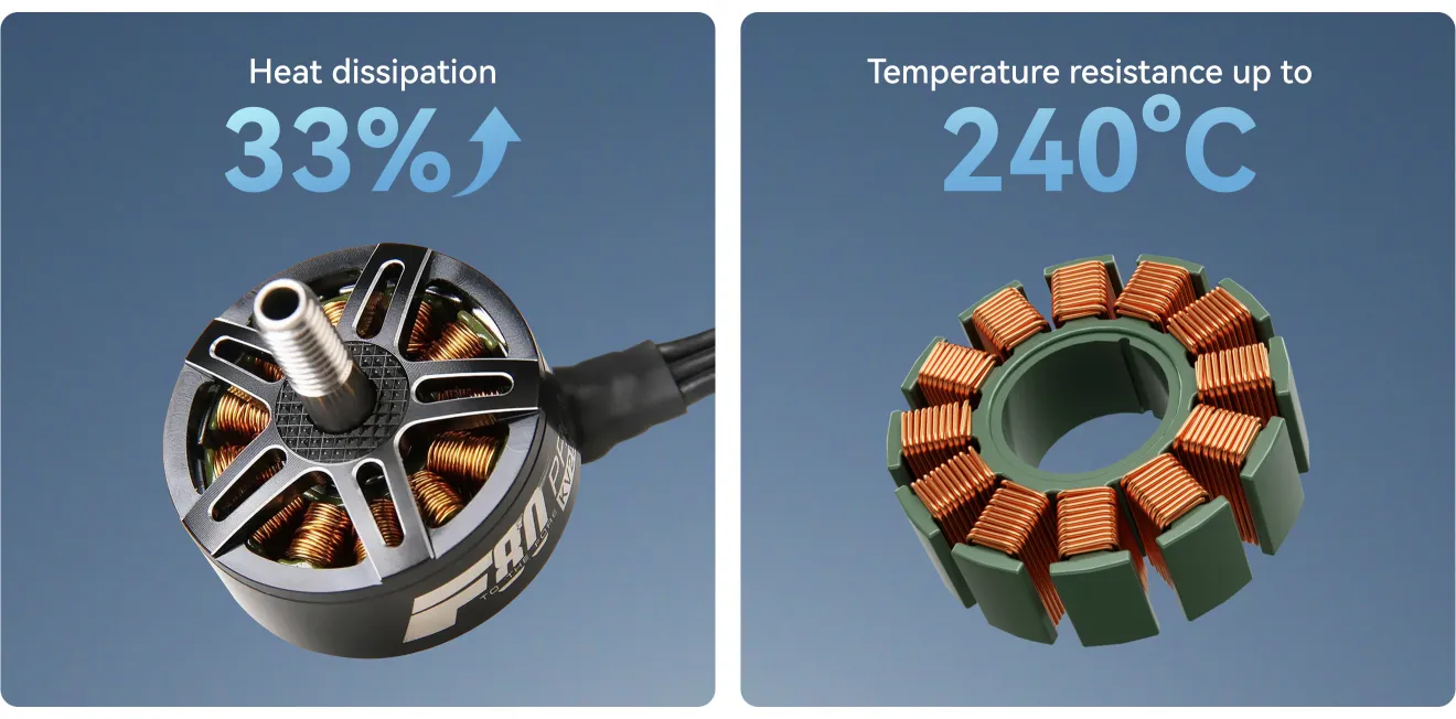 t motor f80 pro temperature resisstance p