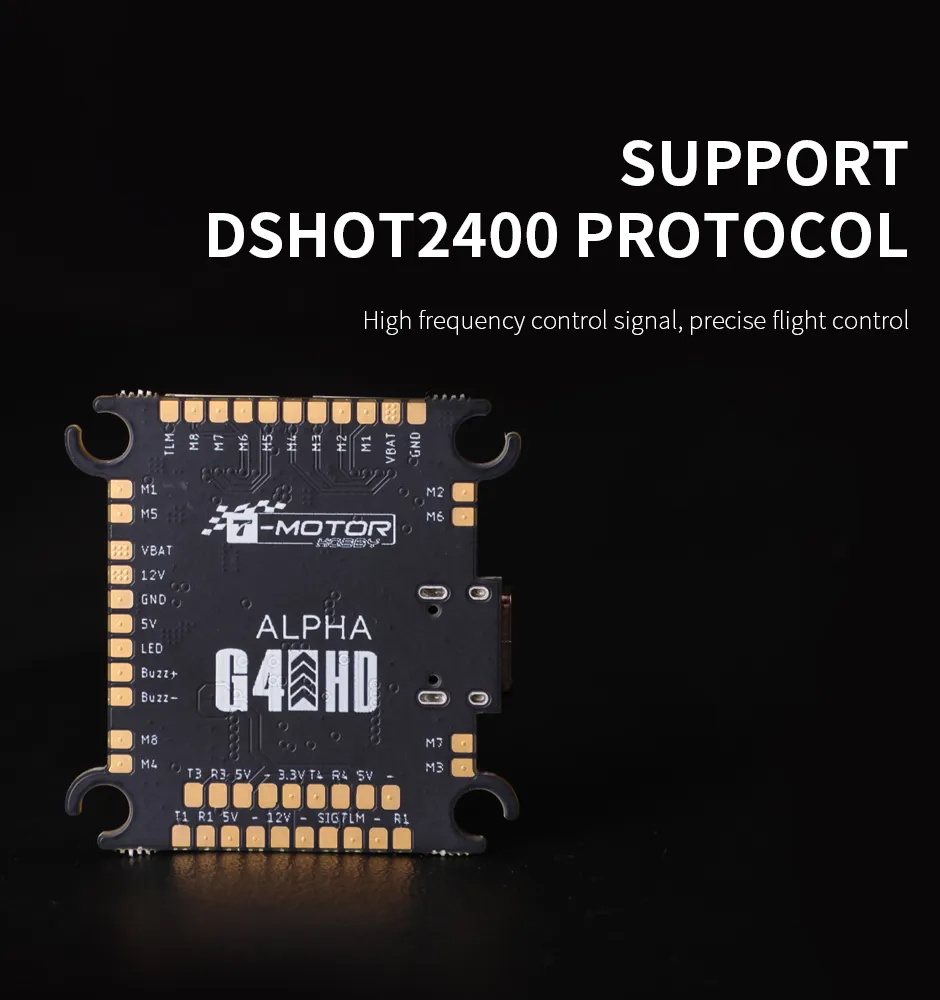 T-Motor Pacer g4 Alpha FC support dshot2400 protocol