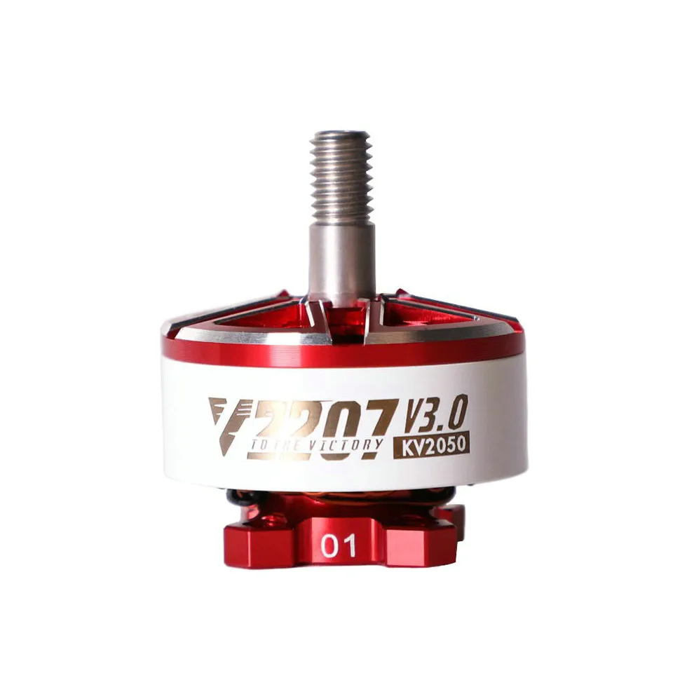 T-Motor VELOX V3 V2207 Powerful Freestyle Motor of red front