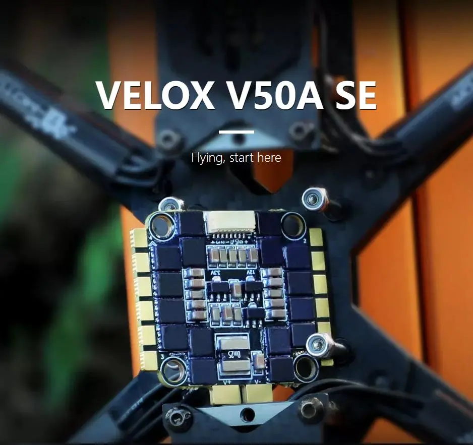 T-motor v50a se 50a 6s 4-in-1 esc of se