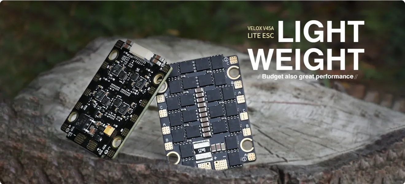 t motor velox v 45a 4in1 esc with great performance