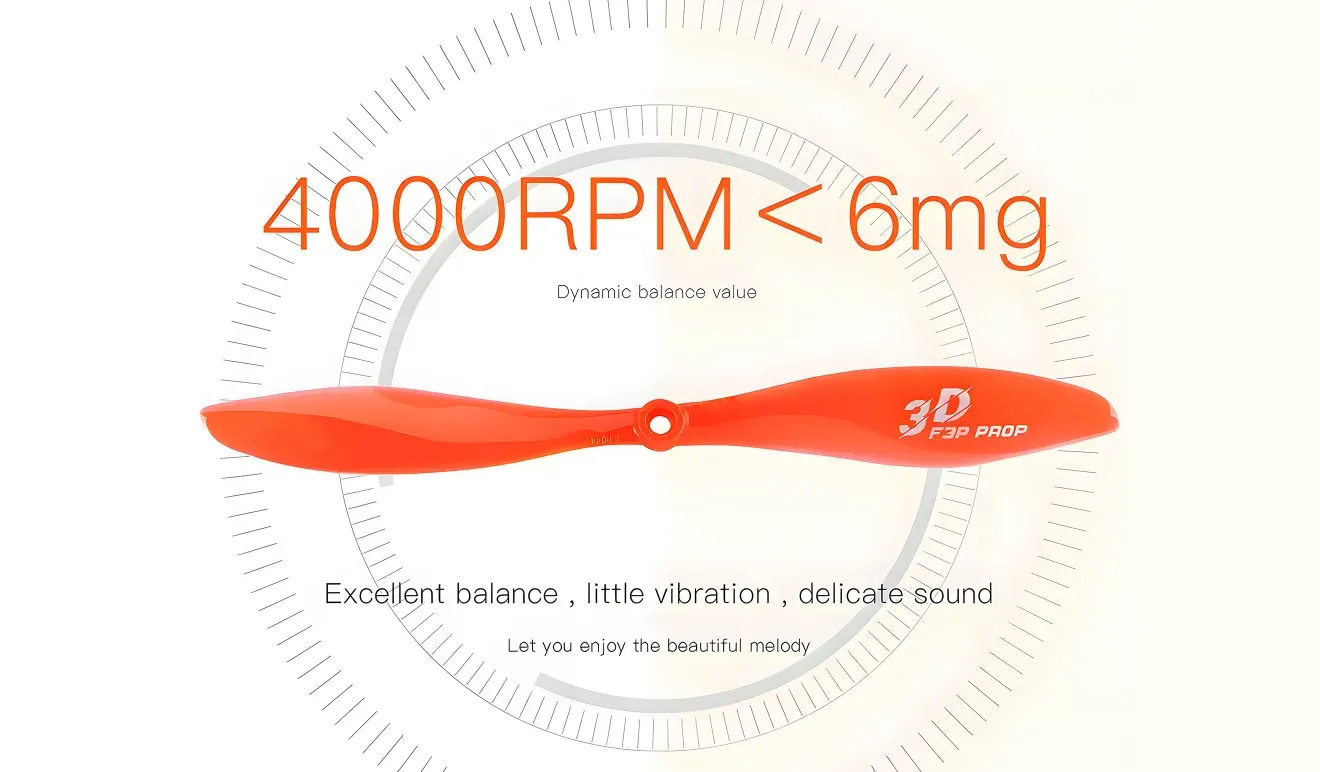 t8044 plastic propeller for 3d planes