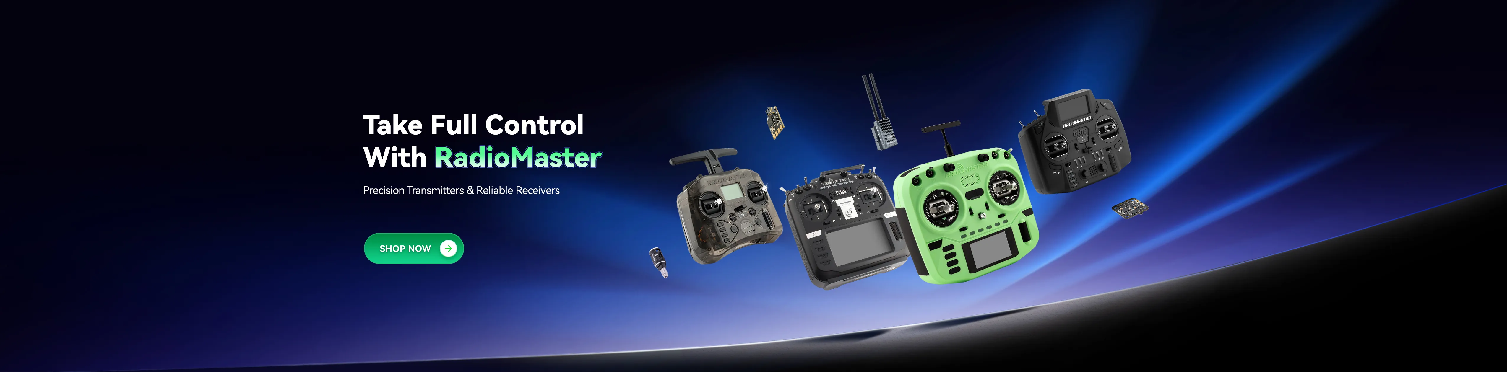 Take full control with Radiomaster