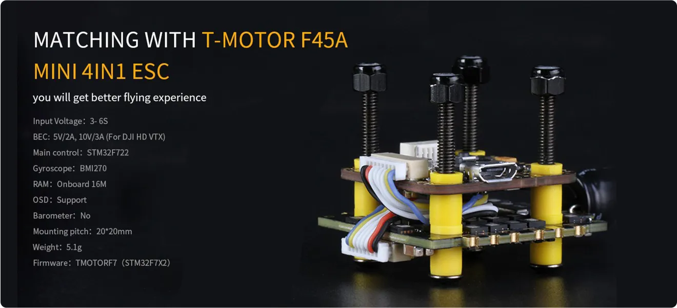 TMOTOR 20x20 MINII F7 P5