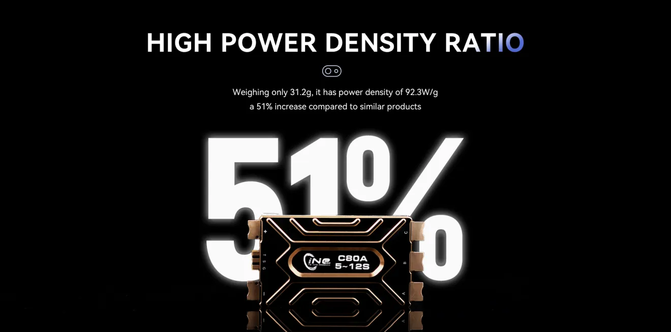 T-Motor c80a 12s esc with high power