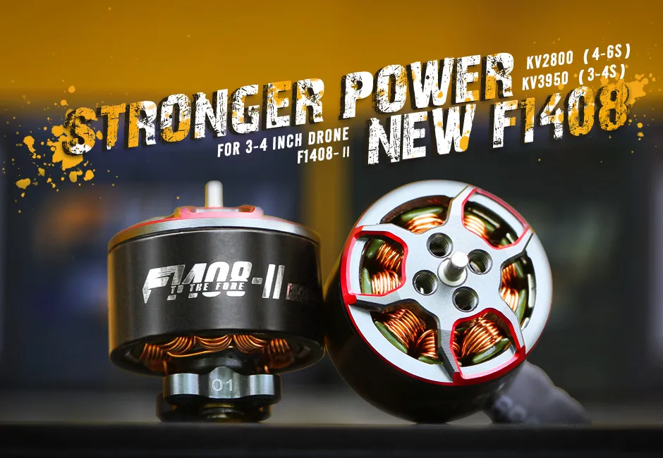 TMOTOR F1408 V2 brushless motor with strong power