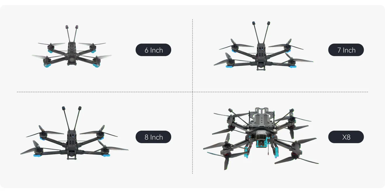 TMOTOR F90 drone motor compatible with various frame sizes