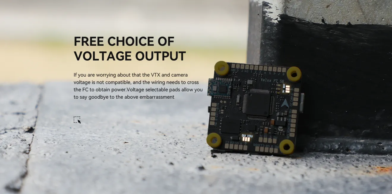 T-Motor v f7 se fc voltage output