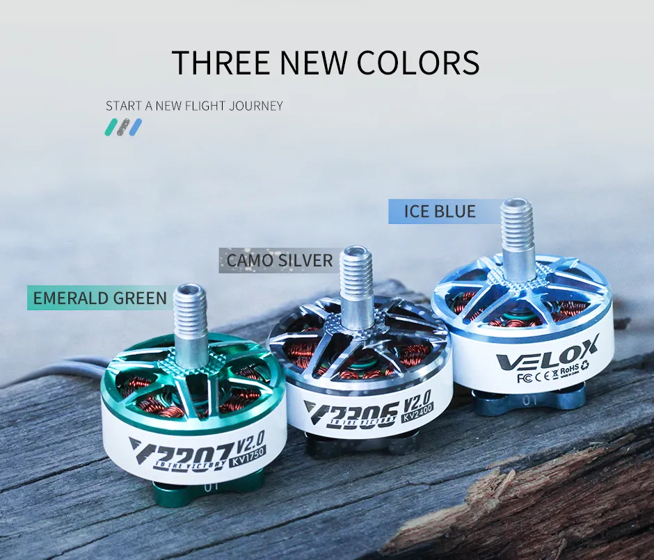 T-motor v2306 v2 brushless racing motor of color