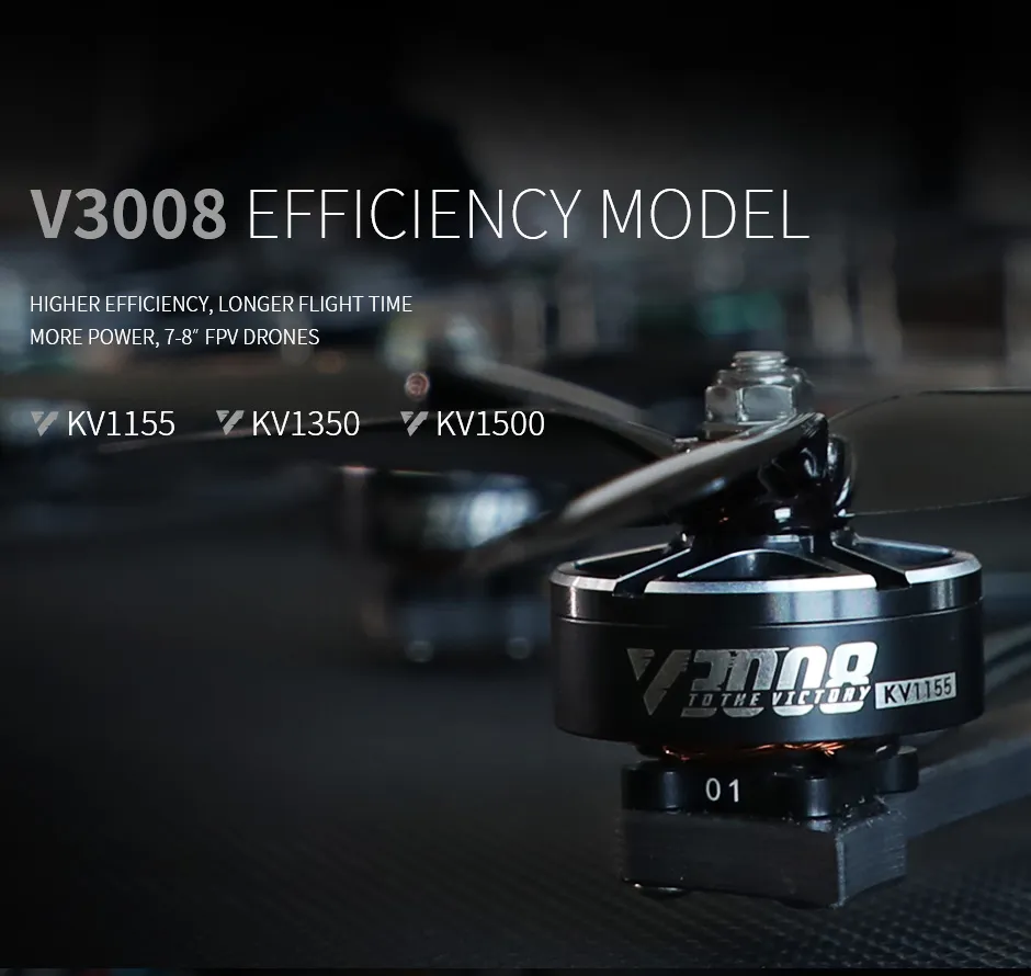 T-motor velox v2812 cinematic fpv drone motor of v3008