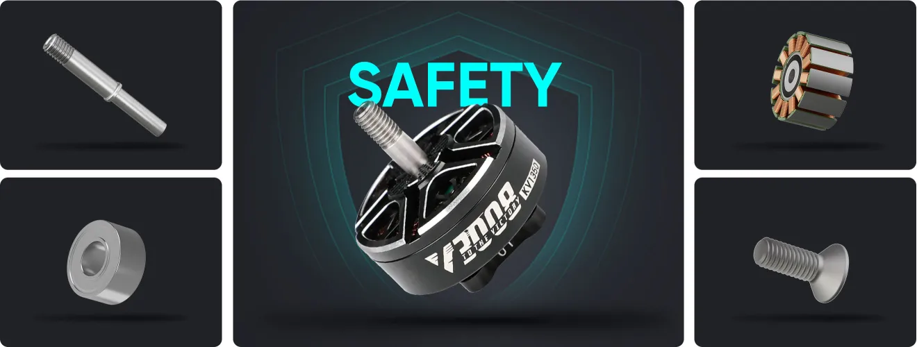 TMOTOR Velox Victory V3008 motor safe