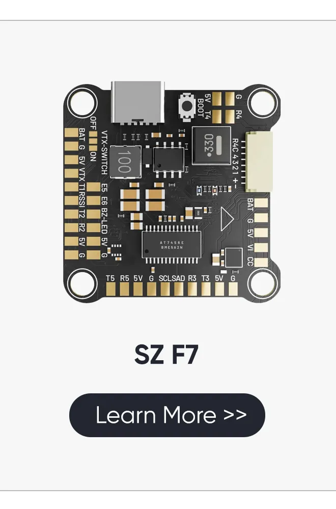 Trying Fly 5 Inch Frame recommend flight controller