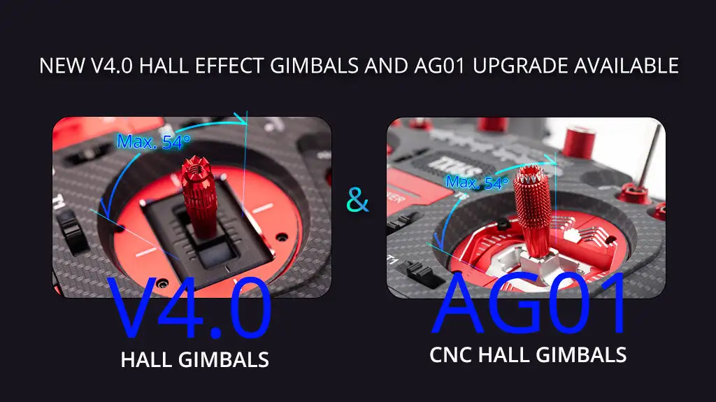 tx16s mark ii max radio controller two halls