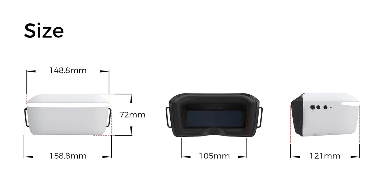 Walksnail Avatar HD Goggles L size