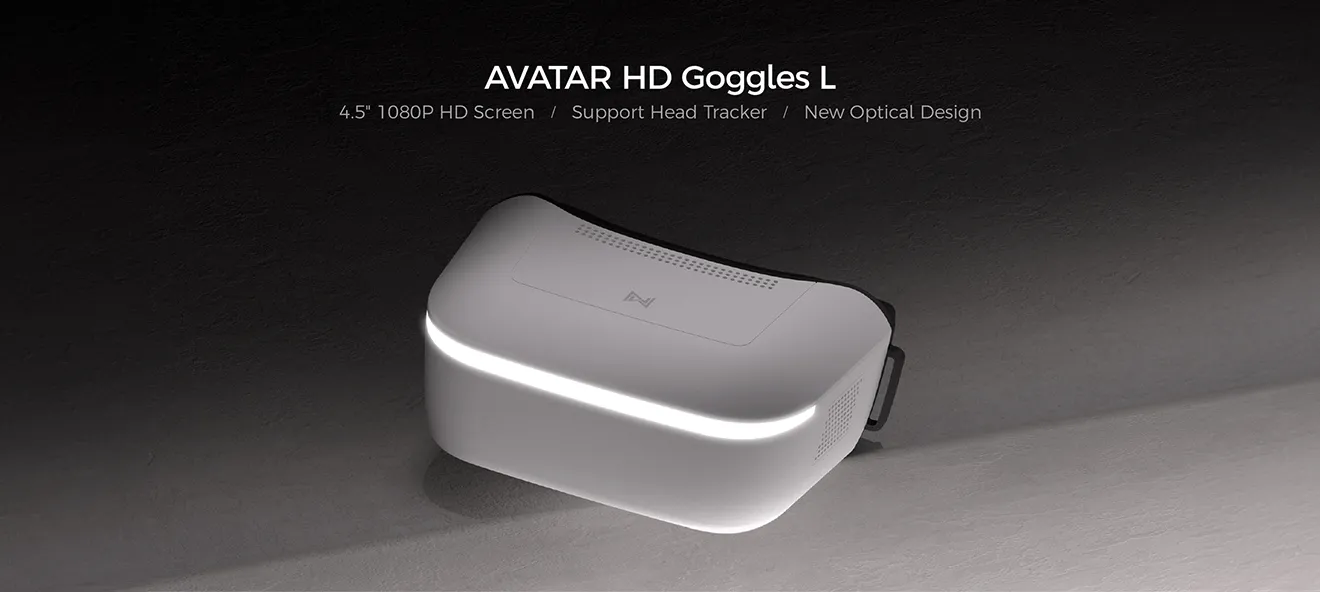 Walksnail Avatar HD Goggles L super head tracker