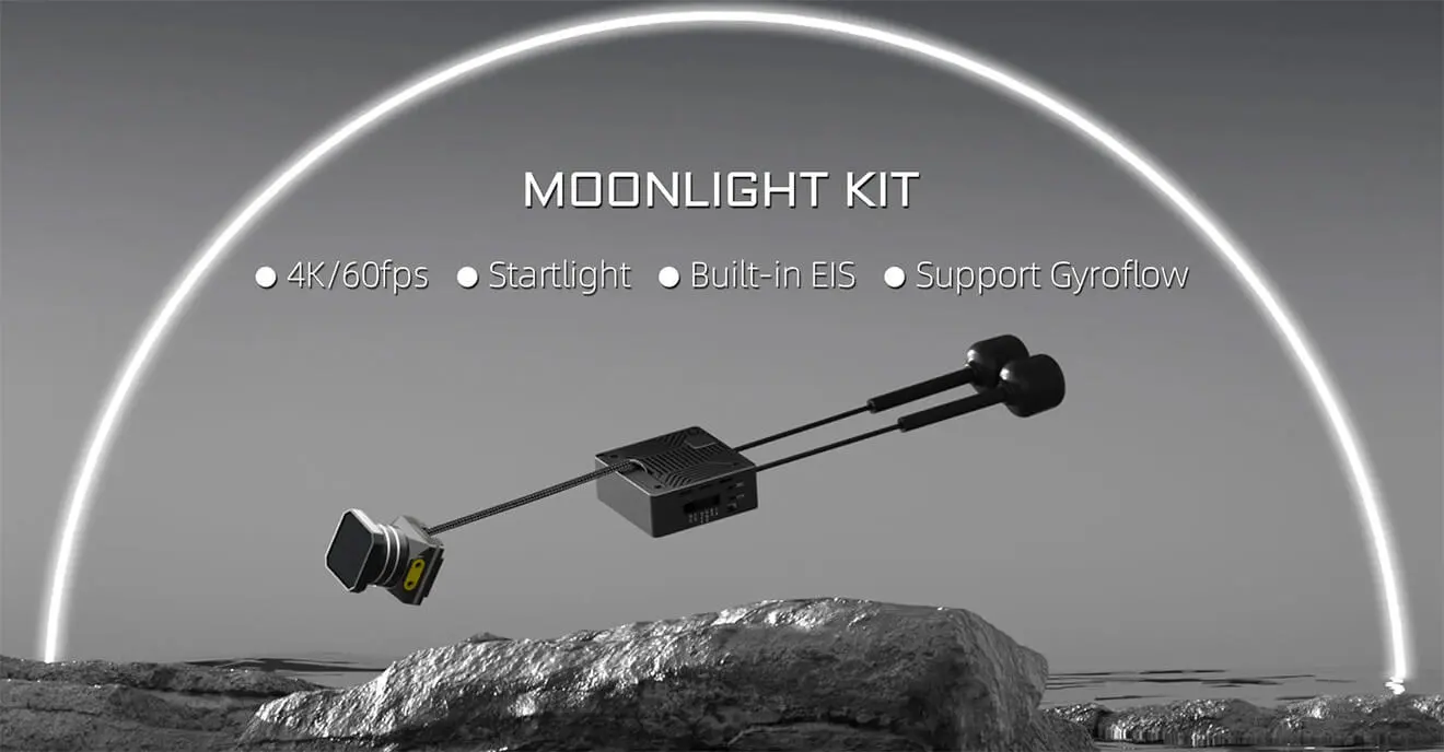 walksnail moonlight kit 4K fpv system features